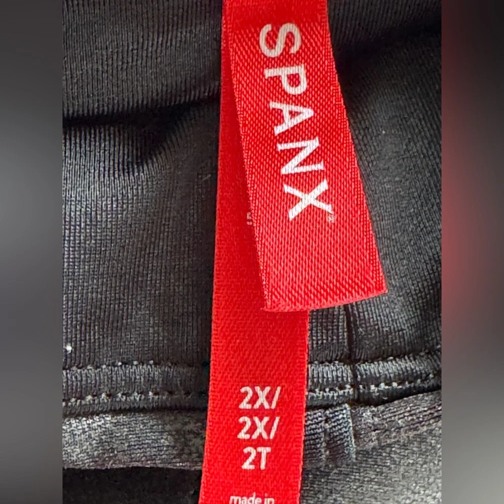 Spanx Ready-to-Wow! PLeather Leggings size 2X - Picture 6 of 8